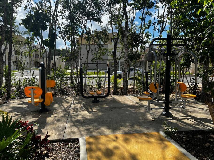 פלאייה דל כרמן Angels Beach Condo Con Piscina, Parking Y Parque מראה חיצוני תמונה